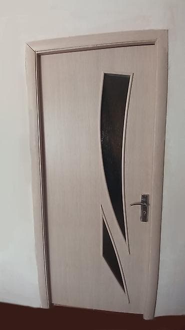 qapi taxta: İç qapı – modern dizayn - Material: ağac teksturalı MDF/laminat örtük — 2