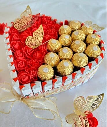 Volkswagen: Sokolad buketleri sifarisle hazirlanir.Sifarisler en az 1 gun onceden — 2