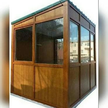 qapi dekoru: Кабины из пластика ПВХ для охраны и пост охраны, наблюдения — 10