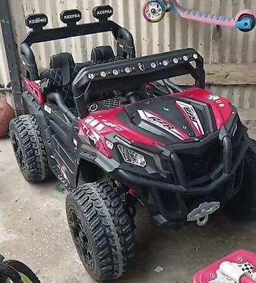 Uşaq üçün elektrikli off-road maşın - Korpus: iri təkərli, SUV/UTV