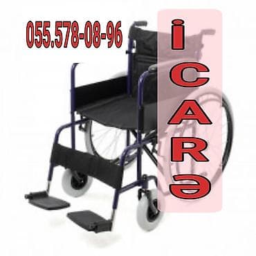 İcarəyə əlil arabası - Rahat və yüngül konstruksiya - Polad karkas