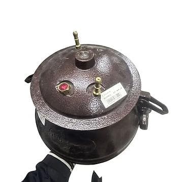 sobalar: Döküm təzyiq qazanı (mangal/kənd tipli) - Material: qalın divarlı — 3