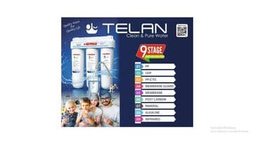 sulax su filteri: 9 filterli 💧 TELAN SU FİLTERİ 💧 🔹 9 mərhələli filtrasiya sistemi: 1 — 1