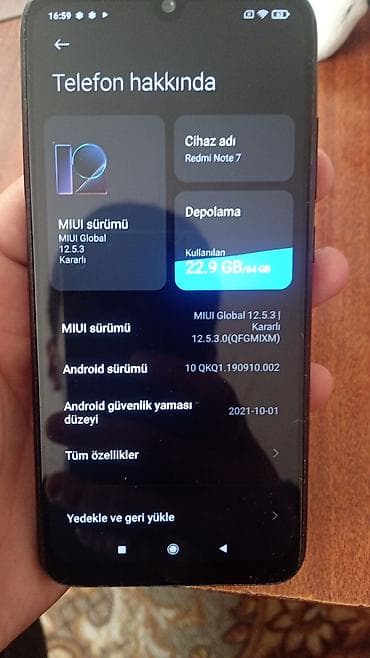 irşad electronics xiaomi redmi note 8: Redmi Note 7, 64 GB, rəng - Qara, İki sim kartlı — 3