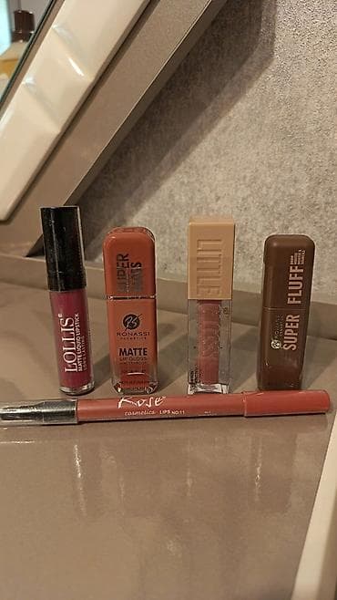qehveyi canta: Kosmetik dəst, 6 məhsul, Yeni — 5
