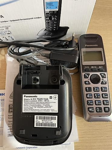 airpods pro 5: Stasionar telefon Panasonic, Simsiz, Yeni, Ünvandan götürmə — 7