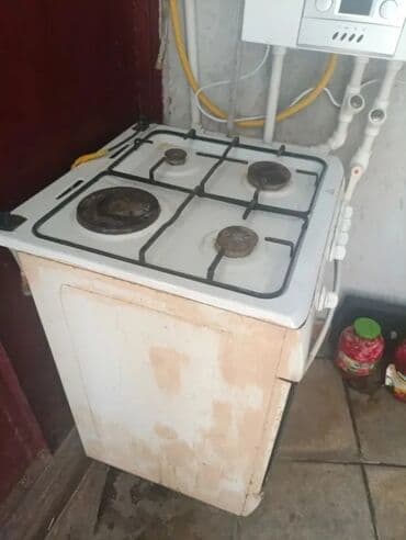 mətbəx ucun qaz: Plitə Qazlı, Ayrıca dayanan, 4 gözlü — 3