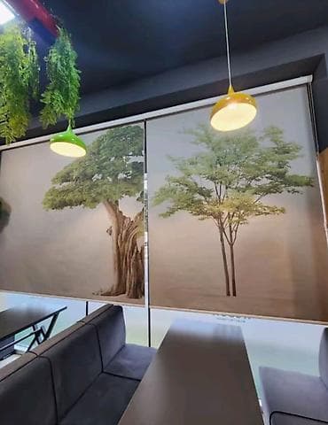 Şəkillər, tablolar: Fotojalyüzlü rulon pərdə - Material: sıx, işıqkeçirməz parça (foto — 6