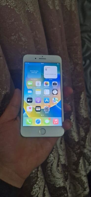 iphone 7 şirvan: IPhone 8 Plus, Ağ, Barmaq izi — 4