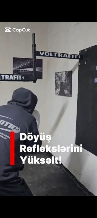 Nərdlər: VOLTRAFIT Sparring Bar – divara bərkidilən döyüş refleks trenajoru - — 2