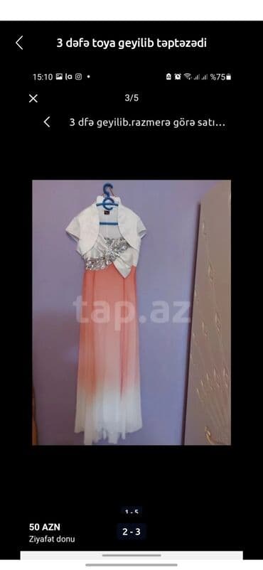 hazır hicablar: Bu zərif qadın kokteyl donu parlaq qırmızı rəngdə və axıcı parça ilə — 5