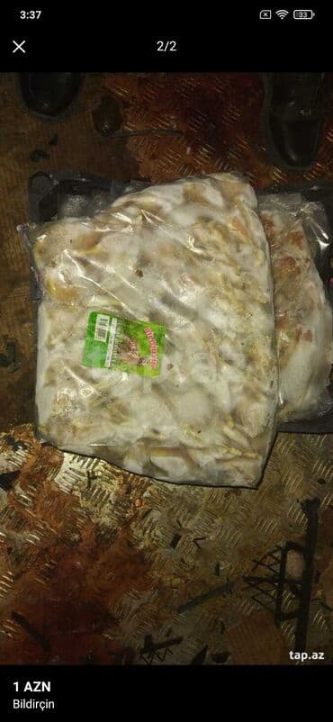 Paketde 25 eded bildirçin olur 100 qramliq temizlenmish soyuducuda