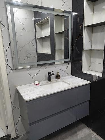 Ikinci əl hamam üçün güzgü və moydadır. yeni yasamalda — 3