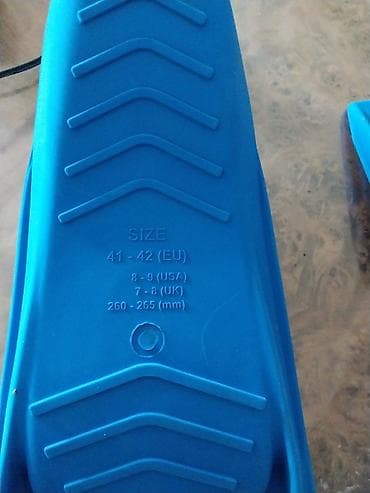 idman qanteller type 0: Qısa üzgüçülük lüstləri (qanadları) - Rəng: mavi - Tip: qısa blade – — 5