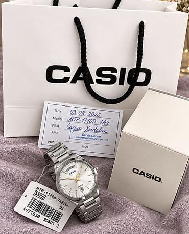 huawei qol saati: Yeni, Qol saatı, Casio, rəng - Gümüşü — 2