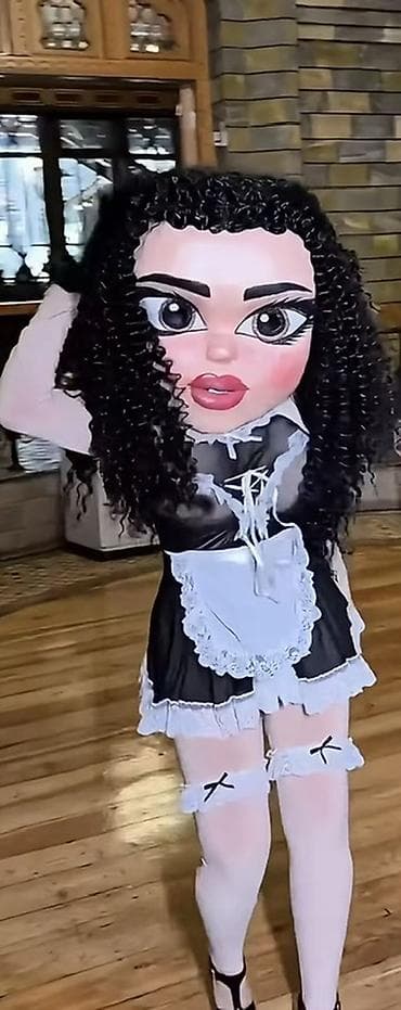 qar qız: Karnaval və tədbirlər üçün iri başlı kukla-maskot obrazları İki — 5