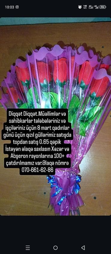 Salam Əziz müəlimlər və iş sahibləri 8 mart qadınlar bayramı üçün