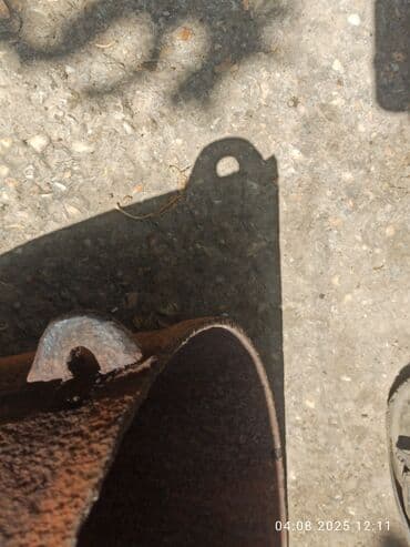 qoz bişiren: İşlənmiş, Aş qazanı, rəng - Boz, Çuqun, 30 sm, SSRİ — 5