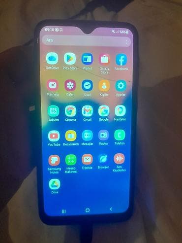 Samsung Galaxy A10, 32 GB, rəng - Qara, Sensor, Barmaq izi, İki sim kartlı