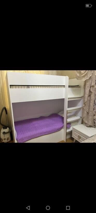 двухъярусная кровать баку: S.Esi….Carpayi satilir. 1 matrasi var. *Qiymeti 120 Azn.* Unvan 7 ci — 1