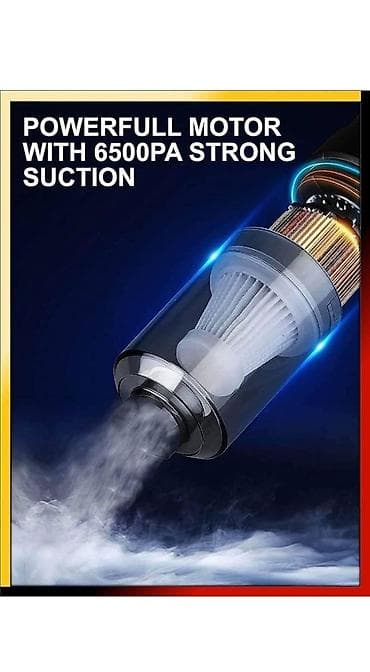 goyerti qurudan: Çoxfunksiyalı portativ avtomobil tozsoranı – güclü sorucu və üfürmə — 4