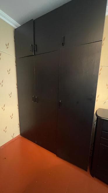 4 qapılı, Qara, Digər material, Açılan, Düz dolab