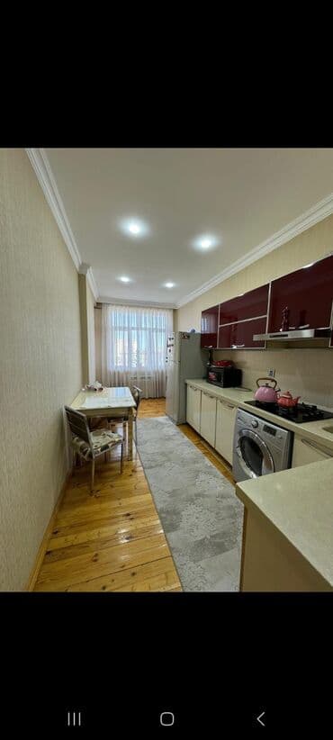 продаю 1 комнатную квартиру: 8-ой километр, 3 комнаты, Новостройка, м. Халглар Достлугу, 105 м² — 12