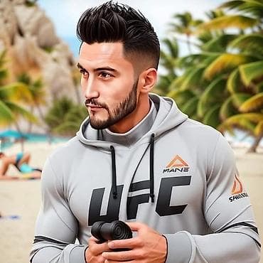 Paltolar: İdman dəsti, Ufc, Standart, rəng - Ağ — 3