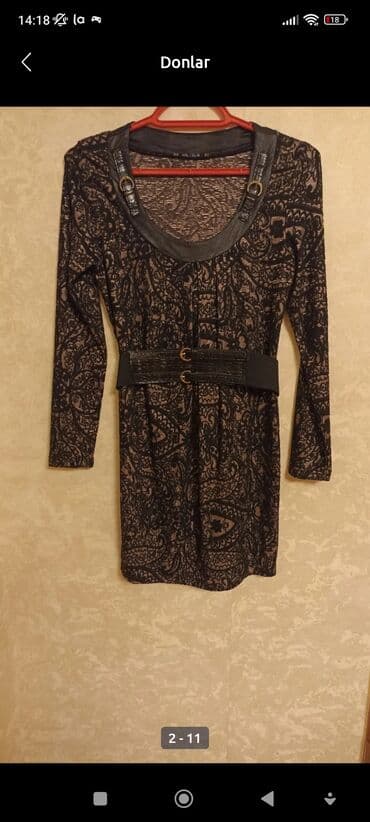 qadın geyimləri və qiymətləri: Gündəlik don, Mini, XS — 4