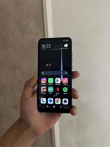 lg g3 ekran: Redmi 9C, 64 GB, rəng - Göy, Barmaq izi — 2
