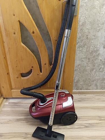 sok cəkən maşın: Tozsoran – klassik torbalı tip - Rəng: tünd qırmızı/metallik — 2