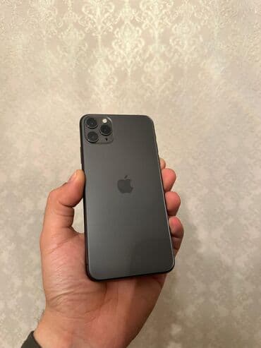 iphone 11 pro max 2 cı el: IPhone 11 Pro Max, 256 ГБ, Black Titanium, Face ID, Гарантия — 1