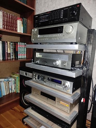ses sisdemi: - Onkyo AV RECEİVER TX-SR304E - Pioneer CT-400 stereo kaset deki - — 8