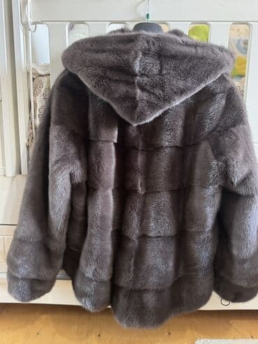 qış koftaları: Kürk, 2XL, rəng - Boz — 6