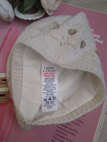 Пиджаки: Yeni korpe usaq ucun papaq. 6-12ay. Next firmasinin — 2