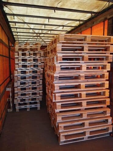 dikt ölçüləri: Taxta Paletlər – Standart Avropa tipli Ölcü 80*120 İSPM 15 möhürlü — 1