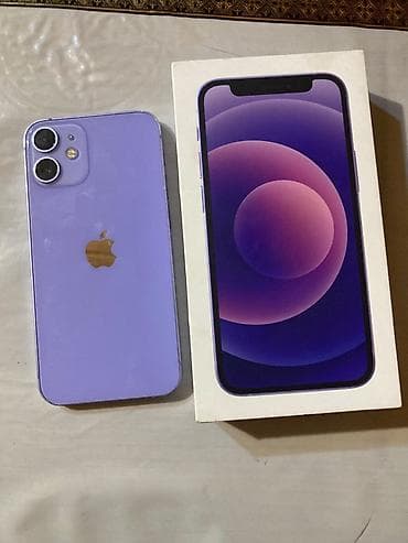 ip 9 plus: IPhone 12 mini, 128 GB, Narıncı, Barmaq izi, Simsiz şarj, Face ID — 1