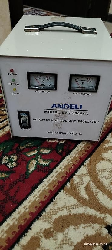 ucuz qapı: AND​ELI SVR-5000VA avtomatik gərginlik tənzimləyicisi Tam işlək — 2