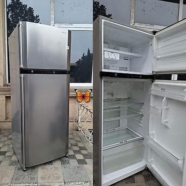 shivaki холодильник: SAMİRƏ kod ³⁰🦋 Şarp soyuducu nofrost boz böyük 580m Yazılı şəkildə — 1