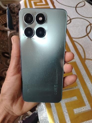televizor islenmis: Honor X6a, 128 GB, rəng - Göy, Barmaq izi, Simsiz şarj, İki sim kartlı — 2