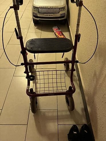 rotweiller: Dörd təkərli gəzinti rollatoru – Probo brendi - Yüngül metal — 2