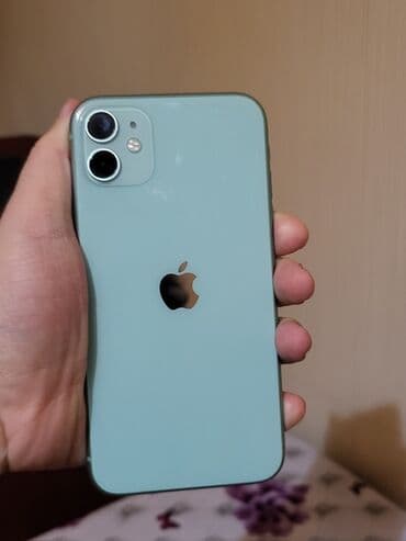 Avtoelektronika: IPhone 11, 64 GB, Yaşıl, Face ID — 5