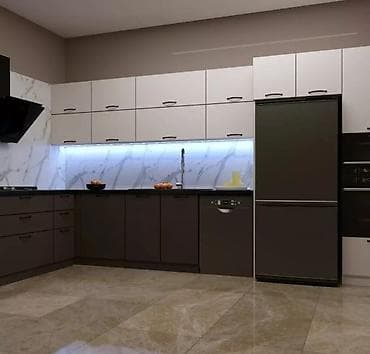 Tata: Sifarişlə mətbəx dəsti, Özü çəkən petlələr, MDF, Kredit yoxdur, Pulsuz çatdırılma, Rayonlara çatdırılma — 3