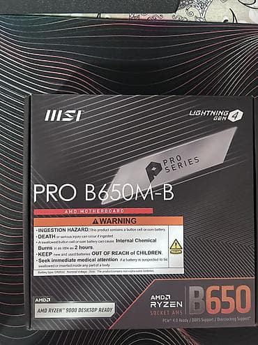 iphine 13 pro: Ana Platası MSI B650M-B, Yeni — 1