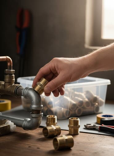 Məsul: Pirinç yivli boru adapterləri (mufta-reduktor) Təsvir: -