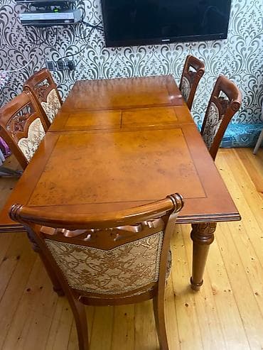 *ZB* *MASA DƏSTİ 5 STUL* Qiymət *250 AZN* ünvan Yasamal 1 at lalafo.az *ZB* *MASA DƏSTİ 5 STUL* Qiymət *250 AZN* ünvan Yasamal 1