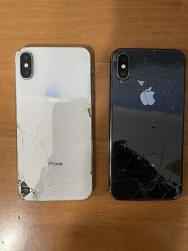 IPhone X, Gümüşü, Qırıq