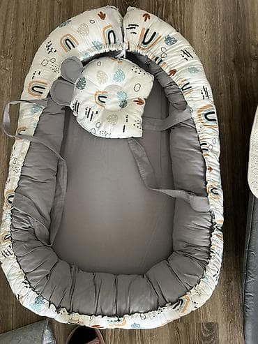 Uşaq üçün rahat bəbək yuvası (baby nest) - Ölçü: təxmini 85–90 sm — 1