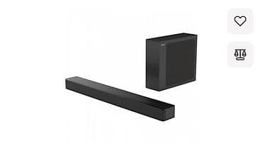mini pirinter: Hisense 2.1 Kanallı Soundbar + Simsiz Subwoofer - İki hissəli sistem — 2