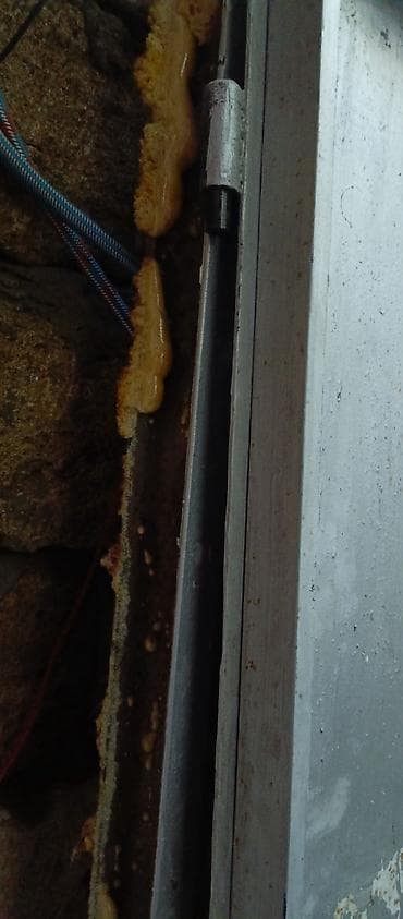 Asılqanlar: Metall qapı dəsti dəmir qapı eni 90 hündürlüyü 2 qalın listi qalın — 4